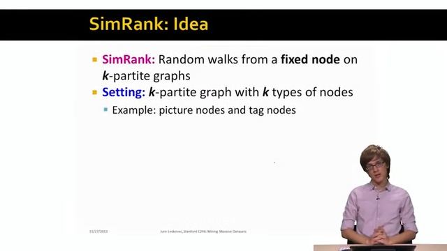 Lecture 90 — Application to Measuring Proximity in Graphs _ Stanford University смотреть онлайн