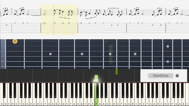 Taylor Swift - Cardigan - Guitar Tab And Piano Notes - Easy Version