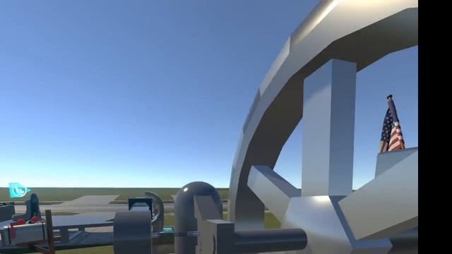 Modbox VR game: "Steam" piston engine turn wheel смотреть онлайн