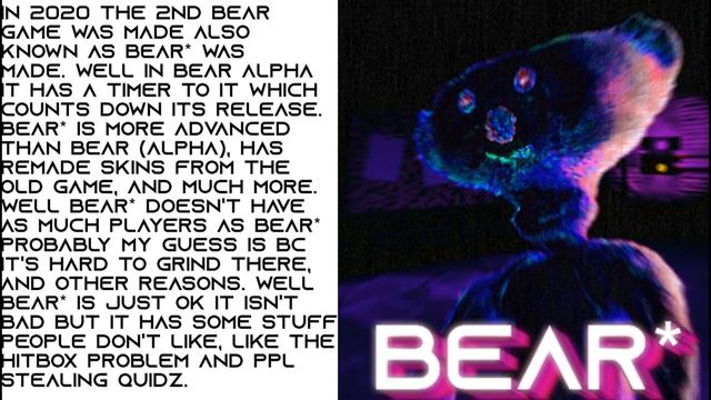 Evolution of Roblox Bear смотреть онлайн