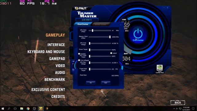 How to overclock PALIT GEFORCE GTX 1050TI DUAL OC with Thunder Master смотреть онлайн