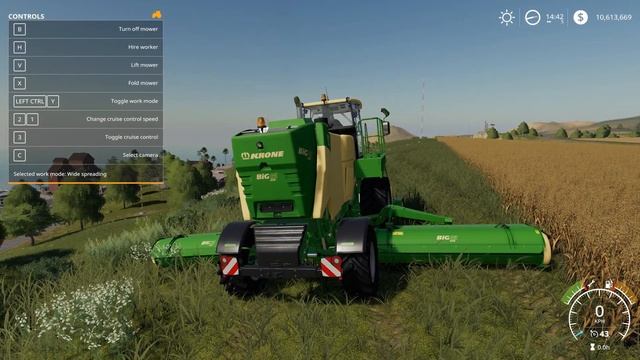 FS19 - Mod Review - Krone Big M 450 - Giants смотреть онлайн