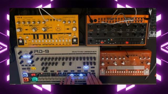 30 Minute Acid House & Techno Jam Session - Behringer RD-6 RD-9 Drum Machines , TD-3 & Crave смотреть онлайн