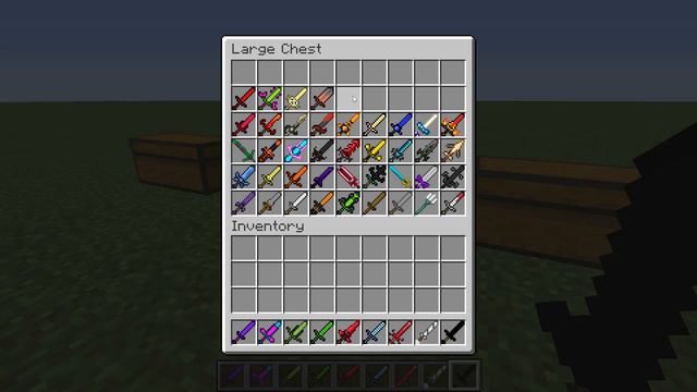 combining all minecraft swords смотреть онлайн