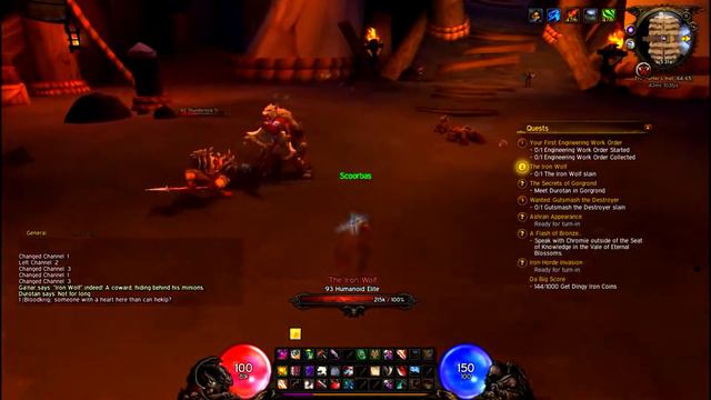 World Of Warcraft: Warlords of Draenor Walkthrough Part 23 - The Iron Wolf смотреть онлайн