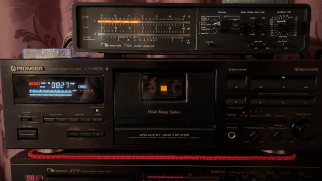 Pioneer CT-S920S. Полное измерение АЧХ, скорости, детонации, искажений смотреть онлайн