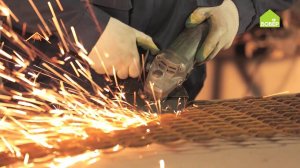 СВАРКА: Как правильно отрезать просечно-вытяжной лист