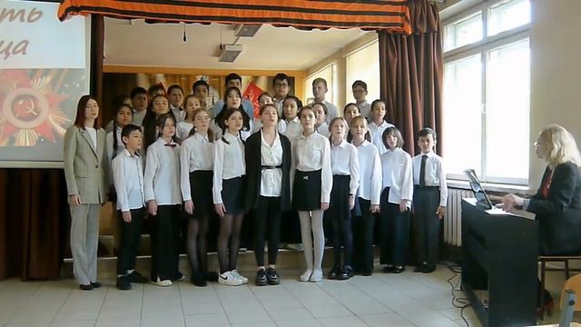 "Баллада о солдате" - 5 В класс - фестиваль песни смотреть онлайн