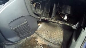 Opel Zafira B - чистка (дезинфекция) испарителя кондиционера