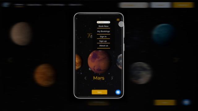 Astronova Space Journey Booking UI Design - Figma смотреть онлайн