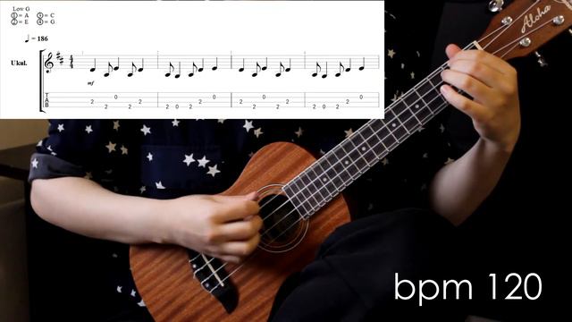 KUZU NO HONKAI クズの本懐 OP ON UKULELE IN LOW G | INTRO + TABS смотреть онлайн