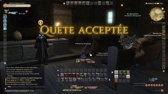 RETOUR DE CID ET DISPARITION DES HÉRITIERS, Let's Play Français Final Fantasy XIV Online #20 смотреть онлайн