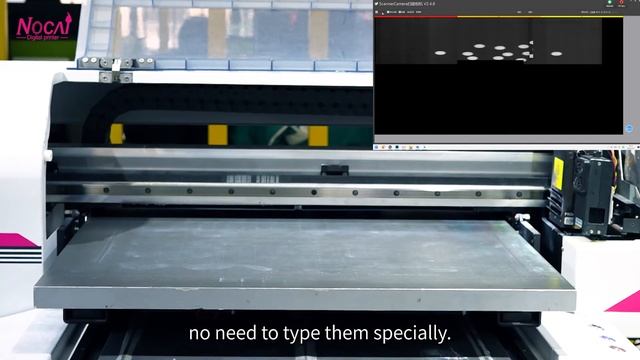 The Visual Positioning Printing System For Nocai Uv Printer #uvprinter #uvprint #visualpositioning