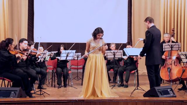 Молдир Кудайбергенова  Ф. Девьен Концерт Ре-мажор, 2-3 часть