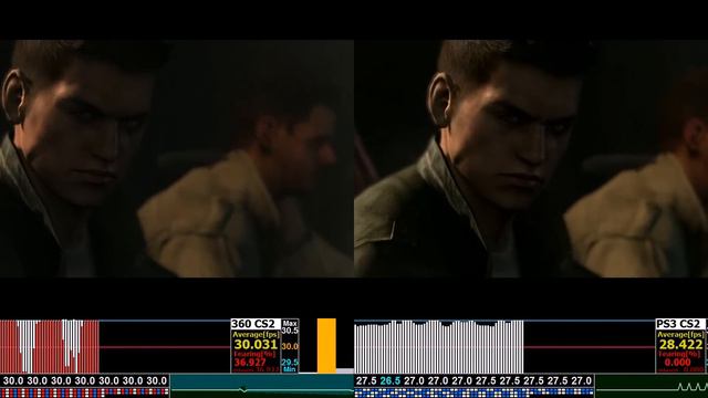 RESIDENT EVIL 6 CutScene Analysis X360 vs PS3 смотреть онлайн