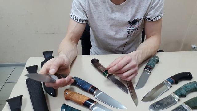 Ножи из порошковых сталей от Мастерской Семина! НОЖИ В НАЛИЧИИ! М390 | S390 И S290 | Vanadis 10 | D смотреть онлайн