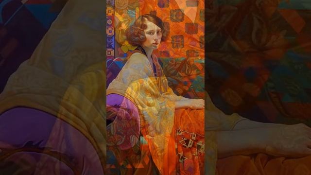 The Art of Neural Networks / Mixing styles by Gustav Klimt and Andreï Remniov #Midjourney смотреть онлайн