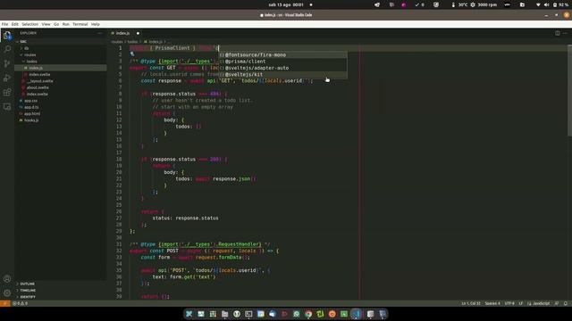 ToDo app con sveltekit e SQLite DB смотреть онлайн