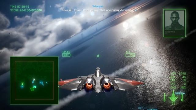 Ace Combat 7: Skies Unknown (SP Mission 01) Unexpected Visitor [X-02S Mihaly Skin] (´ ・ω･)┌┛)`д) ；∴ смотреть онлайн