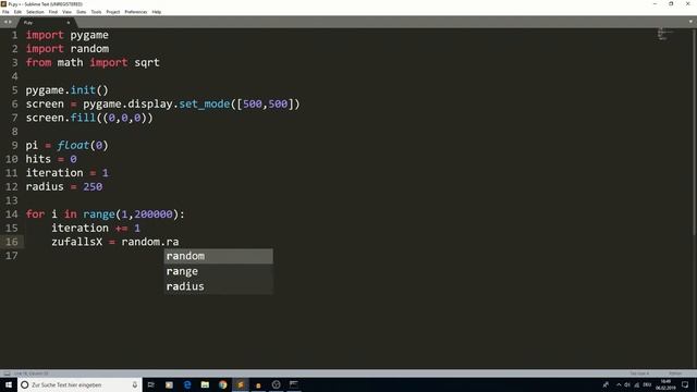 Pi mit Python annähern смотреть онлайн