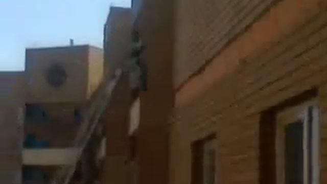 Дёма. Учения пожарных по ул. Дагестанская 14. смотреть онлайн