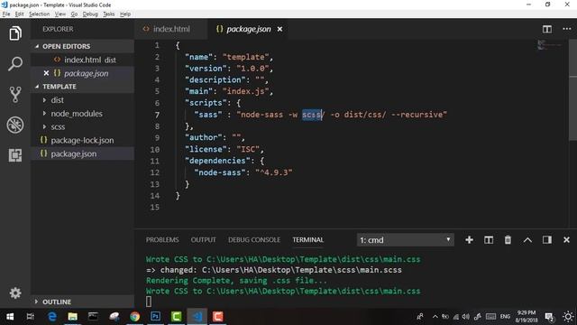 13 - ( Design Template HTML 5 - Sass ) Wrap Up | End Tutorial смотреть онлайн