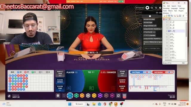 Baccarat Strategy- Professional Gambler Shows How To Play Baccarat & Win Everyday.