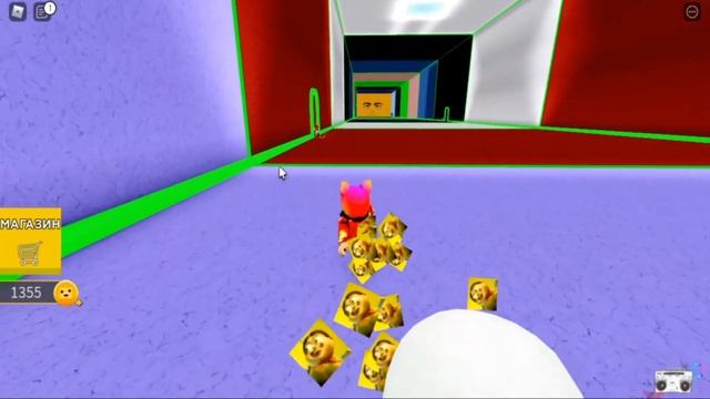 УБЕГИ ОТ СТЕНЫ ЧЕЛЛЕНДЖ / Roblox смотреть онлайн