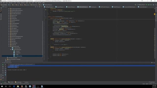 Curso Java Completo - Aula 133: Generics pt 02 Wildcard Caracter coringa смотреть онлайн