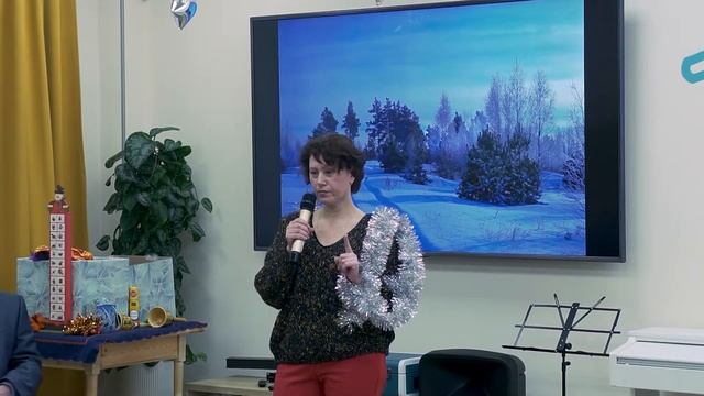 Новогодний праздник 2022 в клубе "Активное долголетие" смотреть онлайн