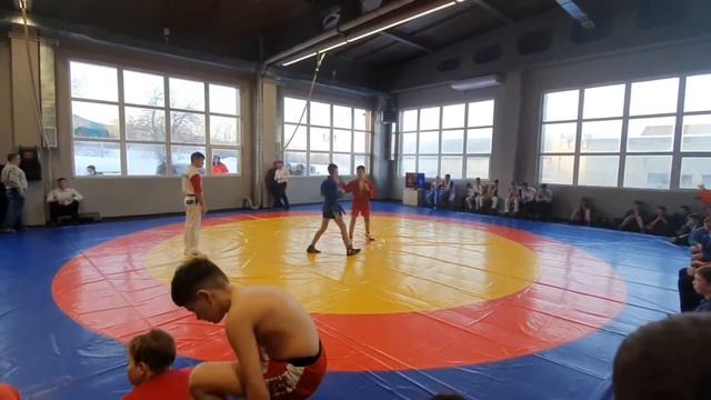 46 кг. Толкачёв Аркадий. Краевой турнир по борьбе самбо памяти А. Астафьева. смотреть онлайн