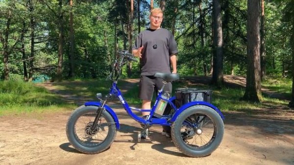 НАСТОЯЩИЙ УТИЛИТАРНЫЙ ЭЛЕКТРО-ВЕЛО-ТРИЦИКЛ / Обзор ЭЛЕКТРО ФЭТ-ТРАЙКА Greencamel Трайк-F20