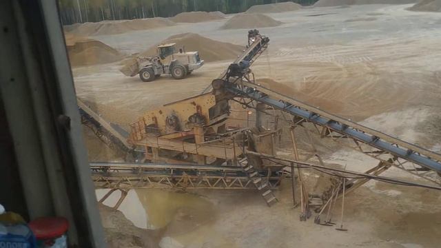 Производство щебня, карьер, классификатор, щебень 20-40 смотреть онлайн