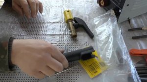 Электрододержатель ESAB PRIMA 200, подключение..