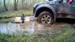 Переносная лебедка 6000