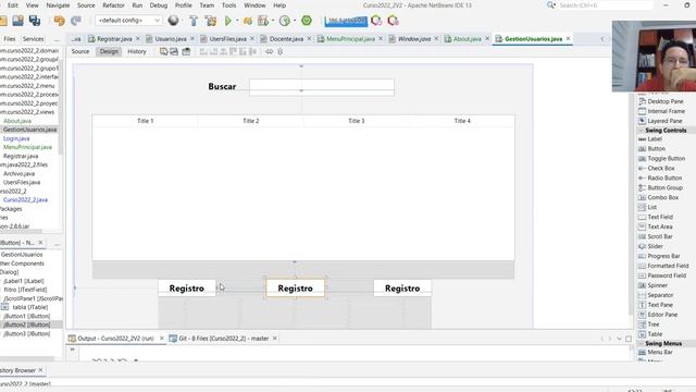 Curso de Java , SWing parte 3 . Menu, Tabla y filtro смотреть онлайн
