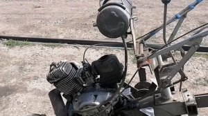 самодельный мотоблок, чудо фрезы часть первая