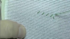 Двусторонняя вышивка крестом с четным количеством крестиков