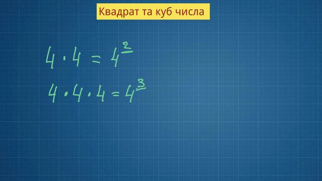 Степінь натурального числа з натуральним показником. 5 клас смотреть онлайн
