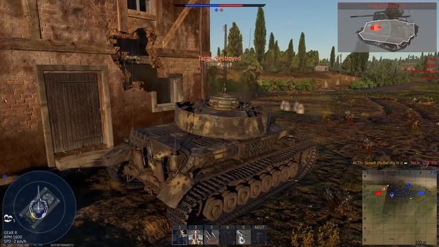 Awesome Tank With A Devastating 75mm Cannon || Pz.Bef.Wg.IV Ausf. J in War Thunder смотреть онлайн