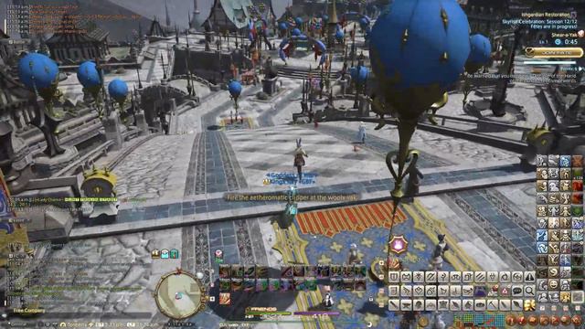 [FFXIV] Skyrise Celebration Fêtes - Ishgardian Restoration смотреть онлайн