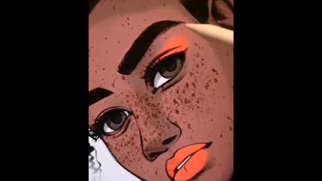 ?❣Коллекция лиц#2?Рисование стилусом на айпаде?? смотреть онлайн