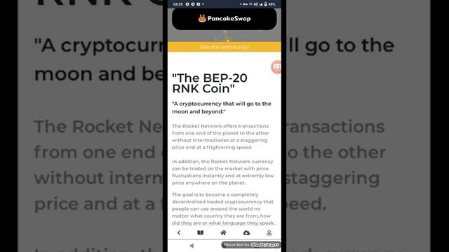 NEW TOKEN ROCKET NETWORK 2021 смотреть онлайн