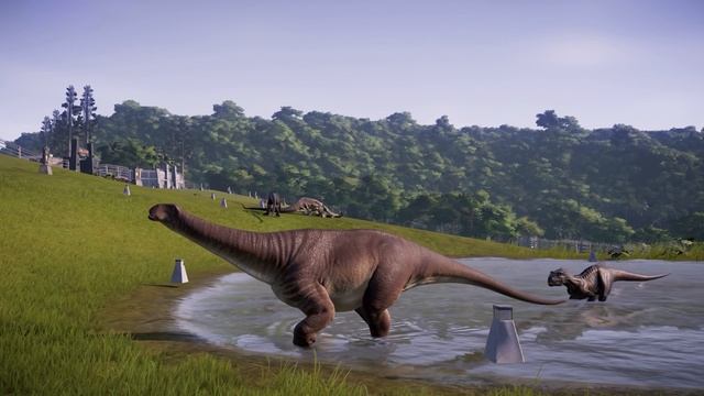 T-REX,I-REX,INDORAPTOR THE HUNT BLUE,HOMALOCEPHALE,NIGERSAURUS - JURASSIC PARK DINOSAURS FIGHTING смотреть онлайн