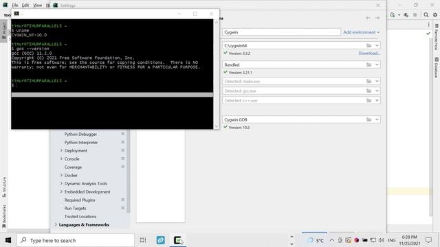 Windows Toolchains in CLion смотреть онлайн