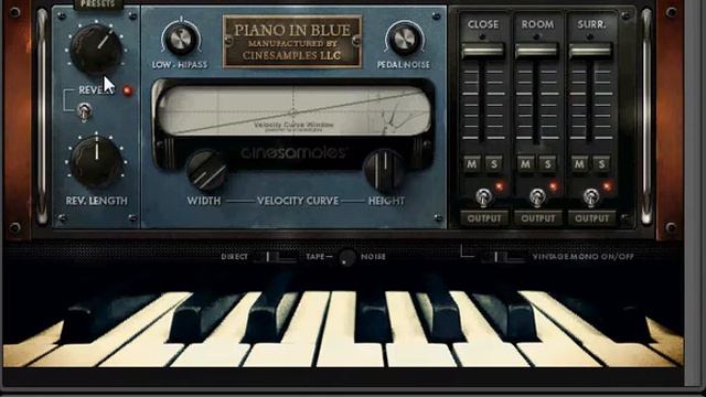 Cinesamples - Piano in Blue - KONTAKT #kontakt #vsti #samples смотреть онлайн