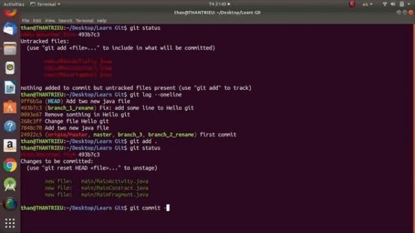 Git - 18: Lệnh git commit --amend