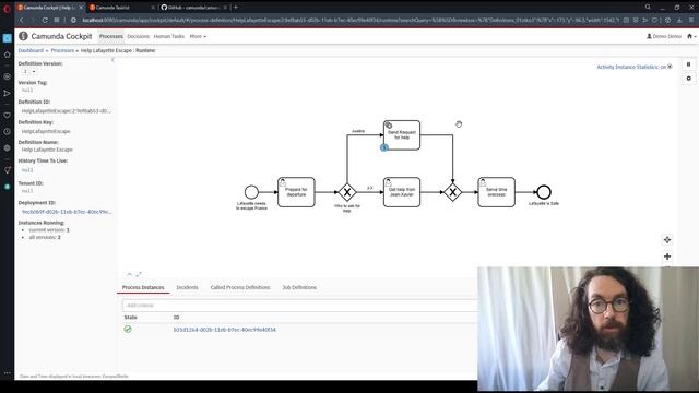Camunda Platform 7 Tutorial: Building and Running a JavaScript External Task in Camunda Run смотреть онлайн