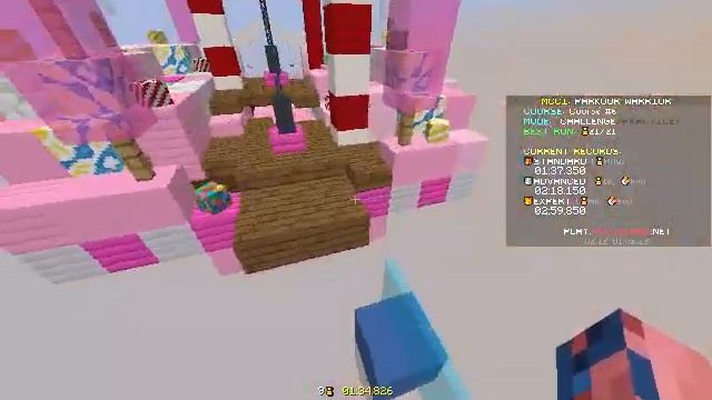 MCC Island Parkour Warrior Course 6 Expert Speedrun in 03:02.050 смотреть онлайн