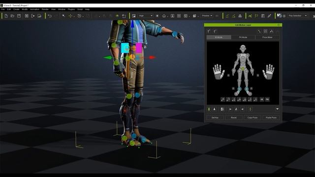 How To Edit Different 3D Motions In The Same Motion Clip | IClone 8 Tutorial
